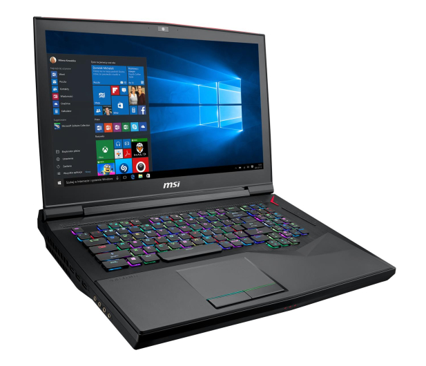 MSI GT75 i9-8950HK/32/512+1TB/Win10 RTX2080 IPS 144Hz - 496364 - zdjęcie 4
